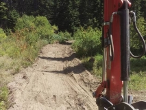 Excavation in progress